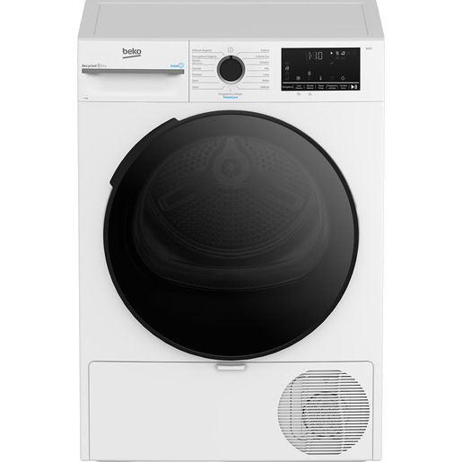 Image of Beko BMURT491BI_IT: Asciugatrice 9kg, Classe C a Pompa di Calore