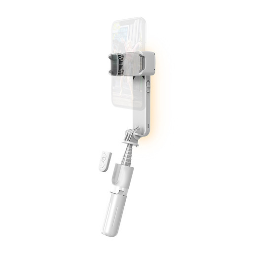 T'nB INGIMBALWH video stabilizzatore Stabilizzatore per fotocamera per smartphone Bianco