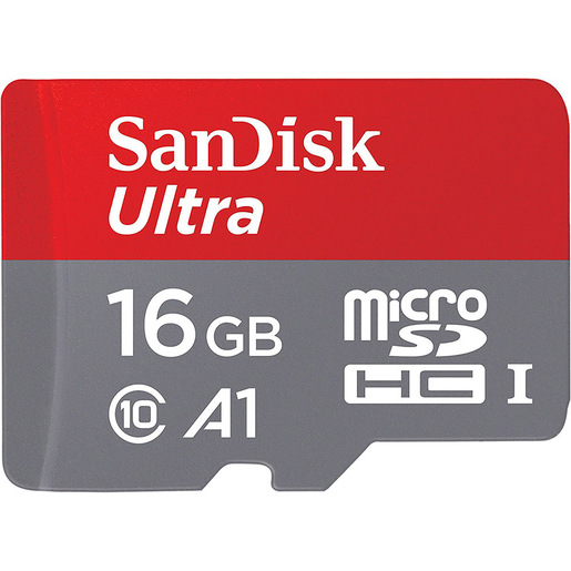 Image of Sandisk Ultra memoria flash 16 GB MicroSDHC Classe 10 UHS-I