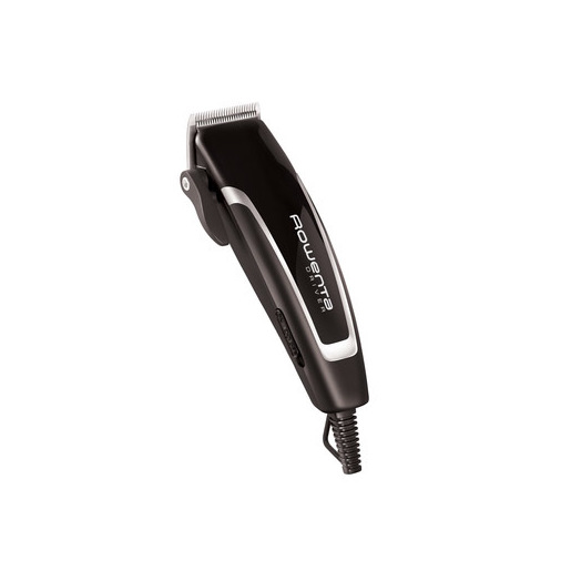 Image of Rowenta TN1603 Driver, Tagliacapelli, Lame in acciaio Inox, Lame progettate per durare 15 anni, 4 pettini fissi, 15 impostazioni da 1 a 12 mm, Nero