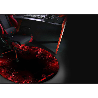 Tappeto per Sedia Ufficio gaming Tappetino per Pavimenti Rotondo 120 cm Tappetini per Sedia da Ufficio per Pavimenti Duri Antiscivolo Protettivo Tappetino di Protezione per Pavimento Chairmat