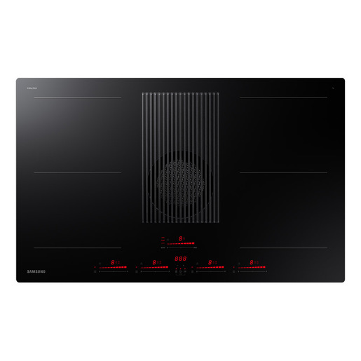 Samsung Piano a induzione con cappa integrata filtrante Infinite Line™ 80cm NZ84T9747VK