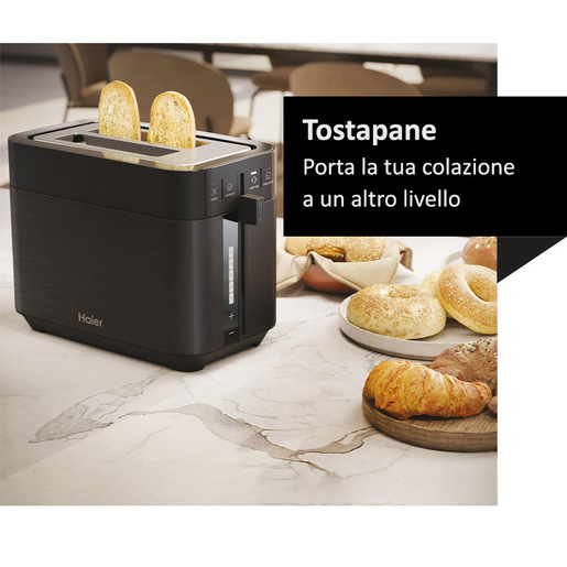 Image of Haier SERIE 5, Tostapane, Nero, HTO5A3 011