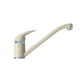 Glem Gas MIXNS3 Rubinetto Cromo, Sabbia-image