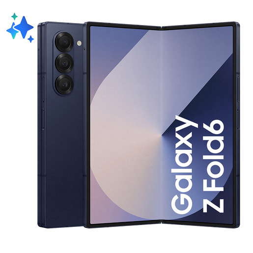 Samsung Galaxy Z Fold6 Smartphone AI, 1TB, RAM 12GB, Display 6,3''/7,6'' Dynamic AMOLED 2X, Navy
