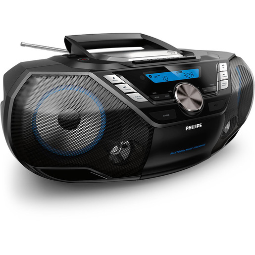 Philips AZB798T/12 impianto stereo portatile Analogico e digitale 12 W Nero