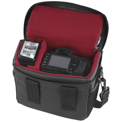 Image of Hama Borsa per fotocamera Valletta 130, (20x11x17 cm), Nero