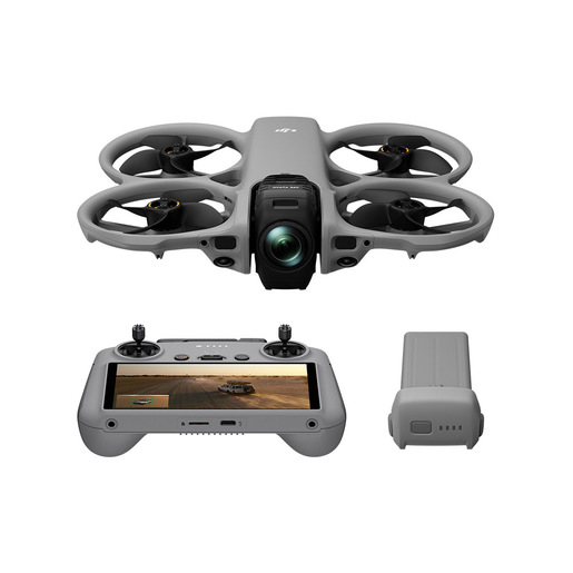 Image of DJI Avata 360 ( RC 2) 4 rotori Octocopter 64 MP 6000 x 3000 Pixel 2700 mAh Grigio