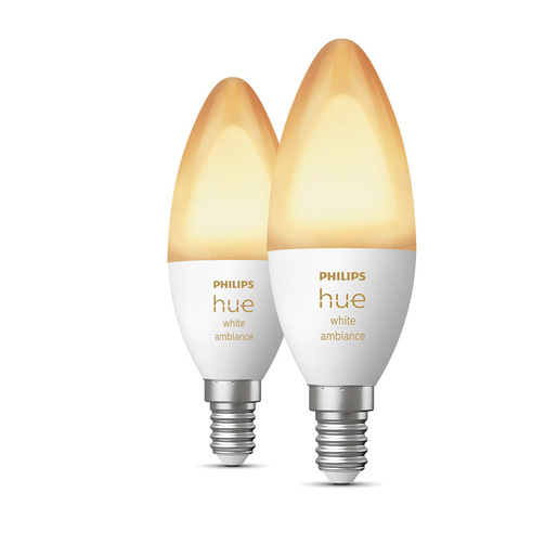 Image of Philips Hue White ambiance 2 Lampadine Smart E14 25 W