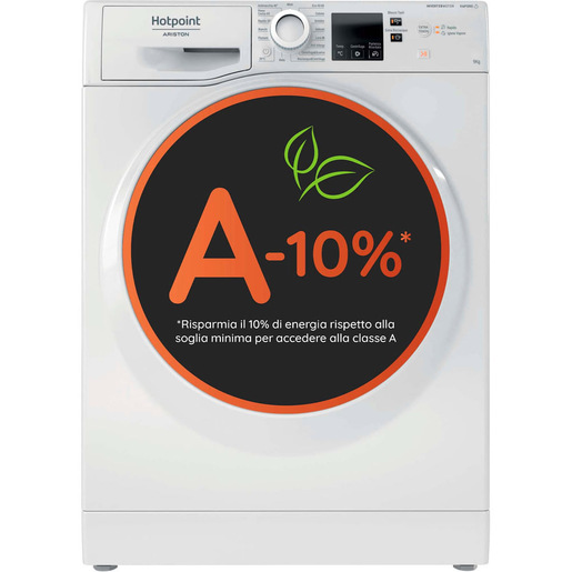 Image of Hotpoint Ariston Ariston Lavatrice NF97WK IT 9Kg Classe A-10% vapore