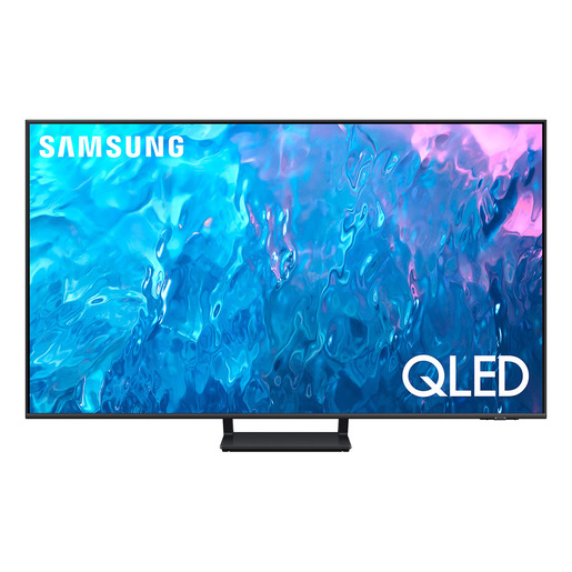 Samsung Series 7 TV QE65Q70CATXZT QLED 4K, Smart TV 65'' Processore Quantum 4K, OTS Lite, Titan Gray 2023