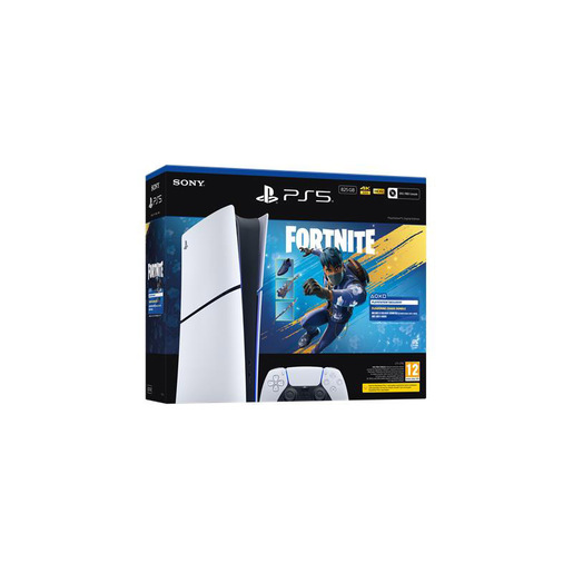 Image of Sony PlayStation 5 Digital Edition - Fortnite Flowering Chaos Bundle 825 GB Wi-Fi Nero, Bianco