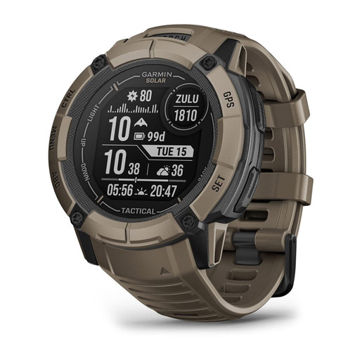 Image of Garmin Instinct 2X Solar Tactical Edition 2,79 cm (1.1'') MIP 50 mm Digitale 176 x 176 Pixel Touch screen Verde GPS (satellitare)