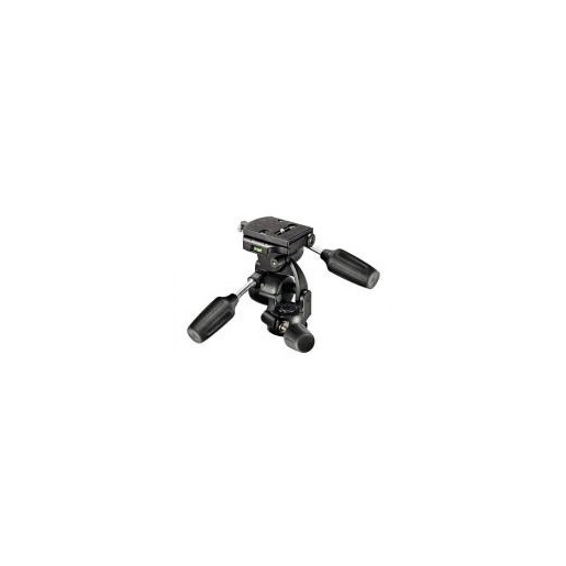 Image of Manfrotto Standard 3-Way Head testa per treppiede Nero Alluminio