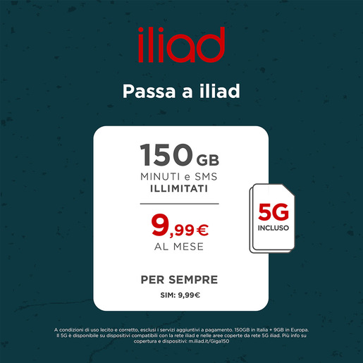 Image of iliad GIGA 150 con 5G