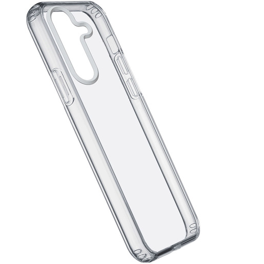 Image of Cellularline Clear Strong - Galaxy S24 Custodia rigida con bordi in gomma