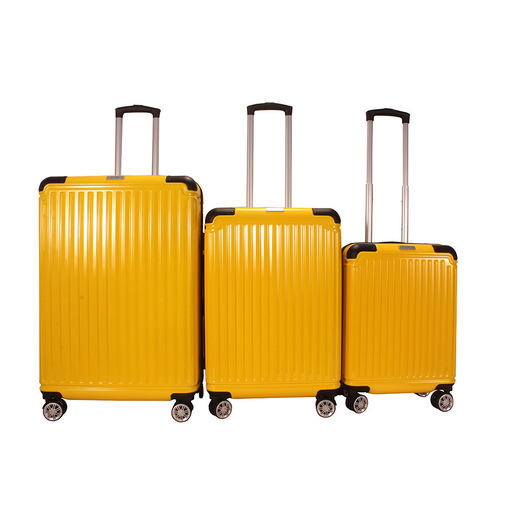 Image of Unieuro Set 3 Trolley PIC Med GR Rigido Giallo
