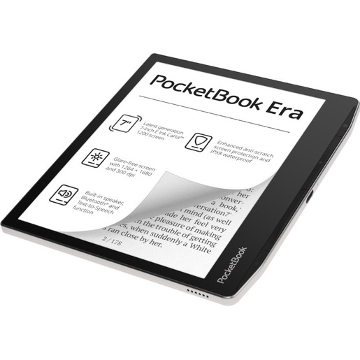Image of PocketBook 700 Era Silver lettore e-book Touch screen 16 GB Nero, Arge