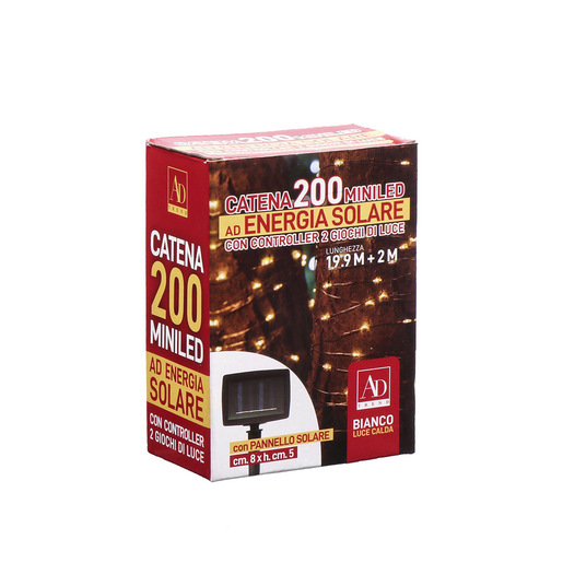 Image of AD Trend 83514 stringa di luce 19,9 m 200 lampada(e) LED