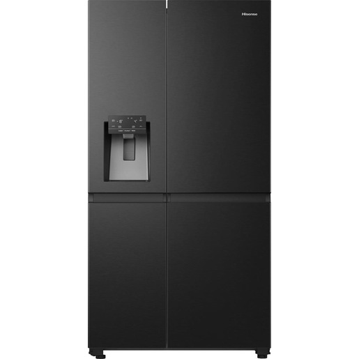Hisense frigorifero Side by Side RS818N4TFE libera installazione 632L Classe E Distributore Acqua e Ghiaccio Grande capacità WiFi