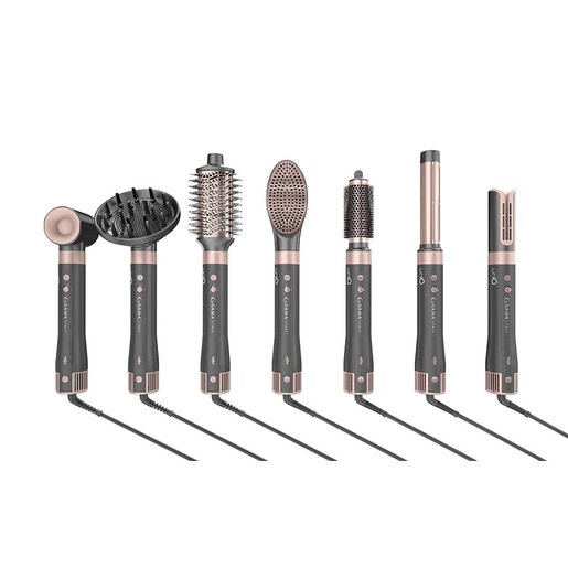 Image of GA.MA Multistyler UniQ Vibrance, Asciuga, stira arriCcia e volumizza. Con una potenza di 1500W, Motore digitale brushless, Velocità motore 100.000 RPM. A