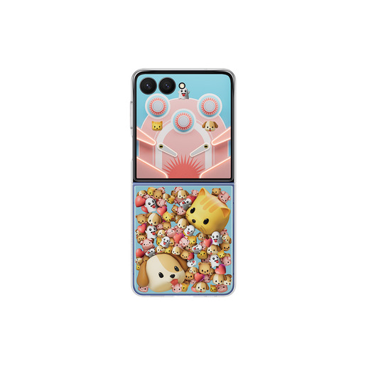 Image of Samsung Galaxy Z Flip7 Flipsuit Case Transparent