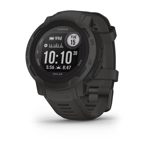 Garmin Instinct 2 Solar 2,29 cm (0.9'') MIP 45 mm Digitale 176 x 176 Pixel Grafite GPS (satellitare)