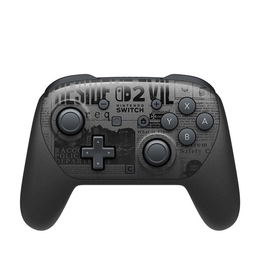 Image of Nintendo Switch 2 Pro Controller - Resident Evil Requiem Edition Nero Bluetooth Gamepad Analogico/Digitale Nintendo Switch 2