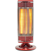 Electroline CHE125RO Stufetta Elettrica Interno Rosso 1200 W-image