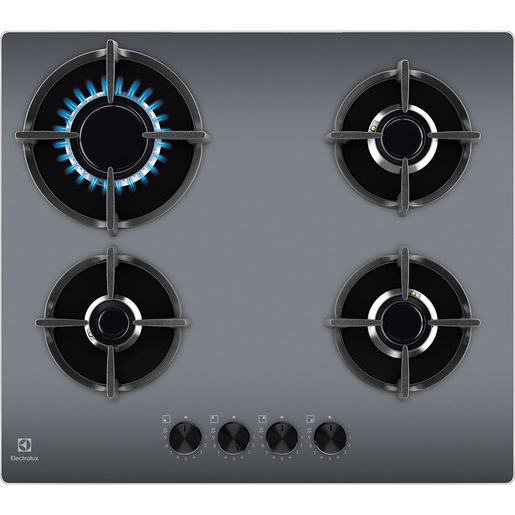 Image of Electrolux EGG64272M Piano cottura Serie 600 Gas on Glass 60cm