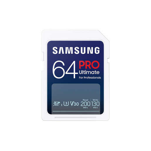 Image of Samsung PRO Ultimate SD Card - Scheda di memoria 64GB