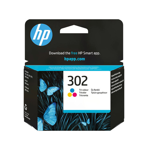 Image of HP Cartuccia originale inchiostro tricromia 302