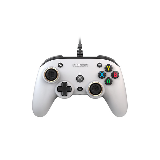 Image of NACON Pro Compact Controller Bianco USB Gamepad Xbox One, Xbox Series
