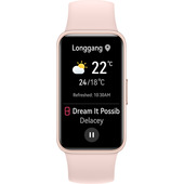 Huawei Band 8 Amoled Braccialetto Per Rilevamento Di Attività 3,73 Cm (1.47'') Nero, Rosa-image