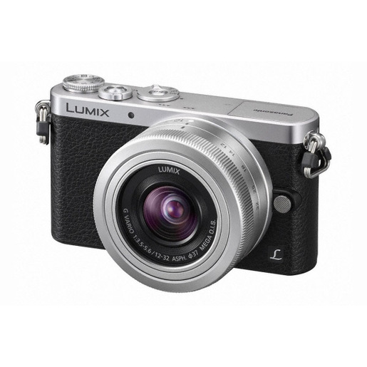Image of Panasonic Lumix DMC-GM1 + G VARIO 12-32mm MILC 16MP Live MOS 4592 x 3448Pixel Nero, Argento
