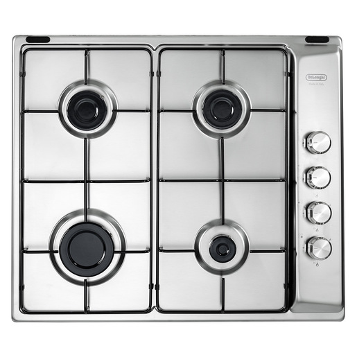De’Longhi SLL 46 ASV piano cottura Acciaio inox Da incasso 60 cm Gas 4 Fornello(i)