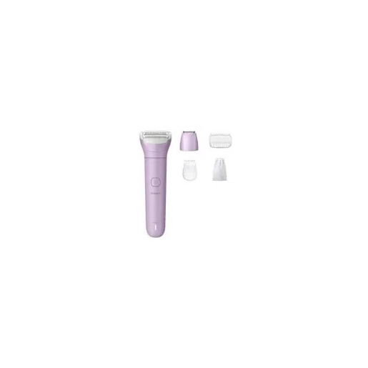 Philips Serie 6000 Rasoio senza filo Wet & Dry viola con 4 accessori BRL138/00