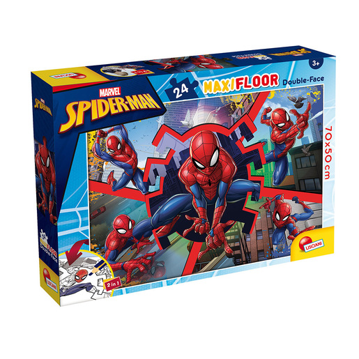 Image of Lisciani Marvel Puzzle Df Maxi Floor 24 Spider-Man