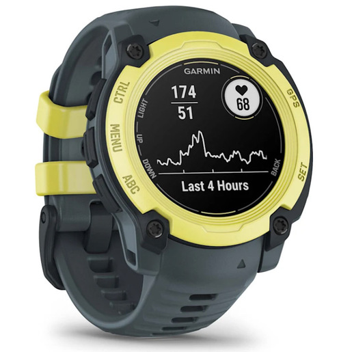 Garmin Instinct E 2,18 cm (0.86'') MIP 40 mm Digitale 166 x 166 Pixel Grigio, Lime GPS (satellitare)