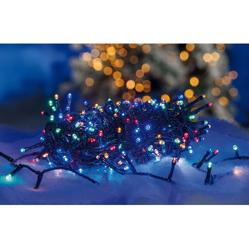 Royal Christmas 100 minilucciole LED da interno/esterno con controller (8 giochi di luce)
