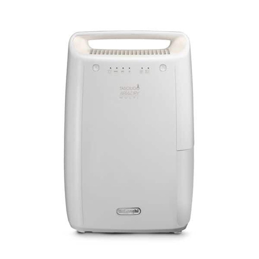 Image of De’Longhi Tasciugo AriaDry - Deumidificatore, Capacità deumidificazione 10l/24h, Serbatoio 2,1L, Bianco (DEX210SF)