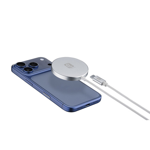 Cellularline MAG PAD Qi2.2 25W Pad Wireless magnetico 25W con tecnologia Qi2.2, progettato per una ricarica rapida ed efficiente di tutti gli smartphone.