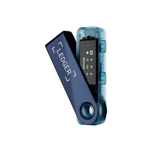 Ledger Wallet criptovalute Nano S Blu Nettuno