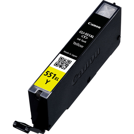 Image of Canon Cartuccia d'inchiostro giallo a resa elevata CLI-551Y XL