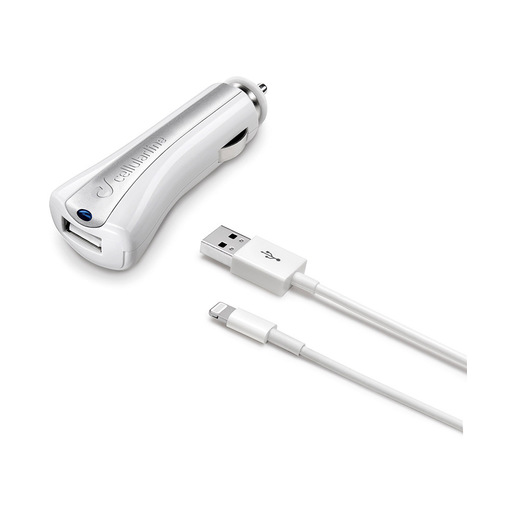 Image of Cellularline USB Car Charger Kit 5W - Lightning - iPhone and iPod