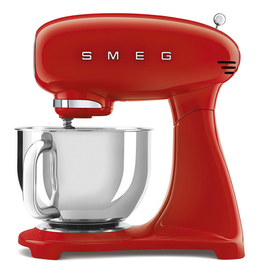 Image of Smeg Impastatrice Full Color 50's Style – Rosso LUCIDO – SMF03RDEU
