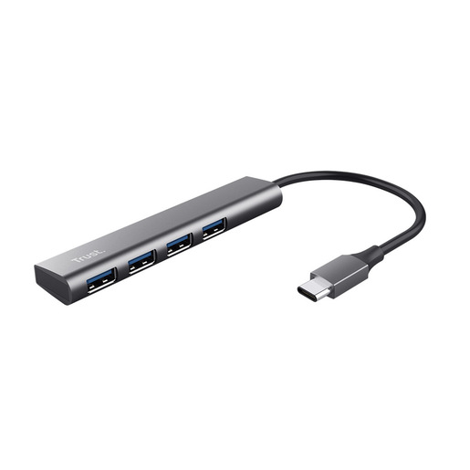 Image of Trust Halyx USB 3.2 Gen 1 (3.1 Gen 1) Type-A 5 Mbit/s Grigio