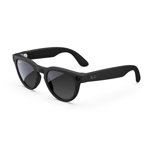 Image of Ray-Ban Meta Headliner (Gen 2) - Nero opaco, Lenti grafite sfumata polarizzate