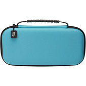 Qubick ACS20030 Custodia Per Console Portatile Custodia Rigida Nintendo Nylon Nero, Blu