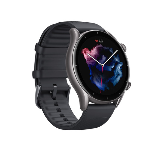 Image of Amazfit GTR 3 3,53 cm (1.39'') AMOLED Digitale 454 x 454 Pixel Touch screen Nero GPS (satellitare)